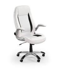 Кресло компьютерное HALMAR SATURN белый/серебристый