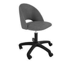 Кресло компьютерное Sheffilton SHT-ST34/S120P артикул СТ-288 платиново-серый/черный муар