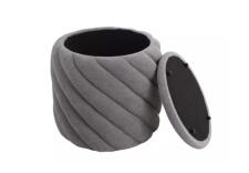 Пуф SIGNAL PELARO светло-серый