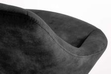 Стул барный HALMAR H102 черный/черный