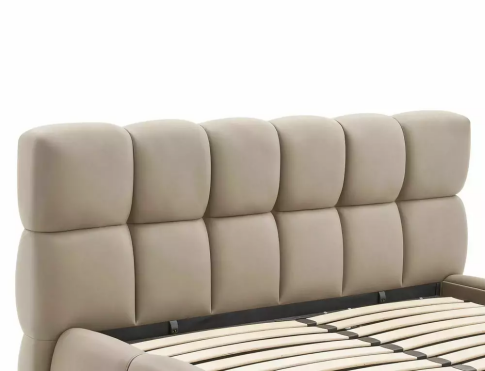 Кровать SIGNAL PARMA Velvet Bluvel 40 темно-бежевый 160/200