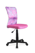 Кресло компьютерное HALMAR DINGO розовый/черный