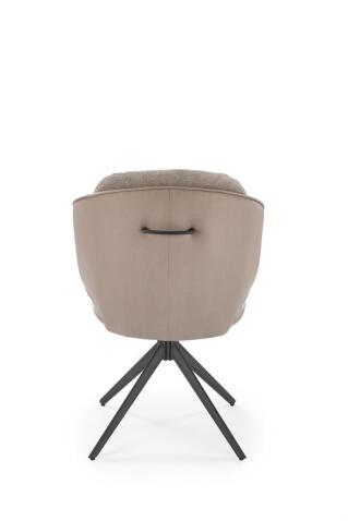 Стул HALMAR K554 серый/светло-серый/черный, поворотный