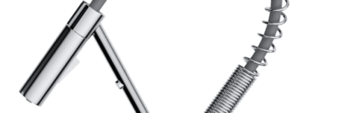 Смеситель для кухни Omoikiri Mikawa 2 Plus-SB-C хром