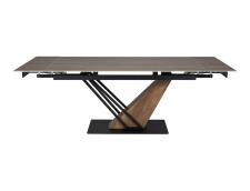 Стол обеденный SIGNAL GENESIS Legno эффект дерева/дуб/черный 180-240/90 Стол обеденный SIGNAL GENESIS Legno эффект дерева/дуб/черный 180-240/90