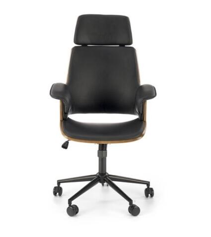 Кресло компьютерное HALMAR WEBER ореховый/черный