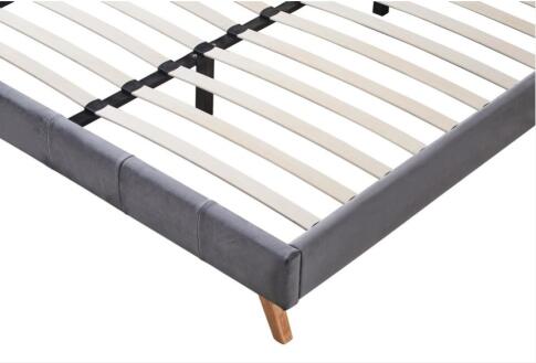 Кровать HALMAR SCANDINO серый, 160/200