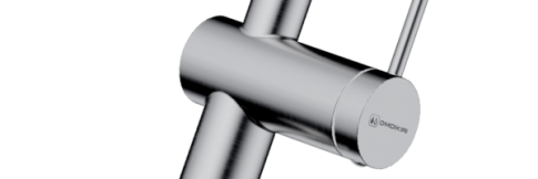 Смеситель для кухни Omoikiri Kanto-2 Plus-SB-BN-WH латунь/нержавеющая сталь/белый