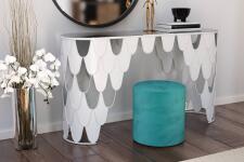 Банкетка Sheffilton SHT-B12 артикул Б-14 альпийский бирюзовый