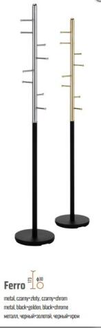 Вешалка SIGNAL FERRO черный/хром