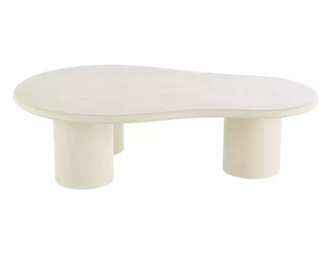 Стол журнальный SIGNAL SELENA экрю 130/80