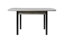 Стол ВВР ЛДСП Раздвижной Камень Светлый/Прямое черный, 110/150/70 Стол ВВР ЛДСП Раздвижной Камень Светлый/Прямое черный, 110/150/70