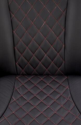 Кресло HALMAR CAMARO черный/красный