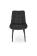 Стул HALMAR GANSO черный/черный