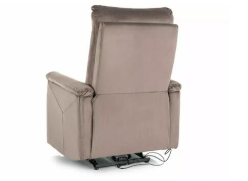 Кресло SIGNAL NEPTUN Velvet Bluvel 38 раскладное, капучино