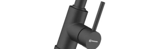 Смеситель для кухни Omoikiri Nakagawa P BL черный