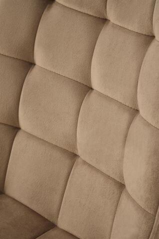 Стул HALMAR GANSO бежевый/черный