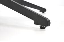 Кресло HALMAR LOBSTER корица/черный