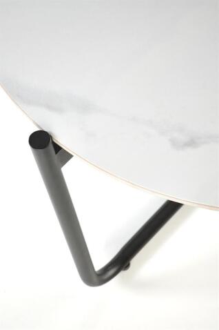 Стол журнальный HALMAR ACUNA S белый мрамор