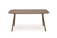 Стол обеденный HALMAR MIGUEL орех/орех 160/90