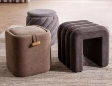 Пуф SIGNAL PELARO светло-серый