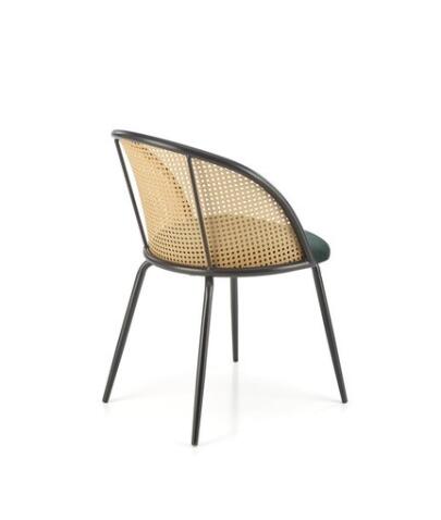 Стул HALMAR K508 темно-зеленый/черный