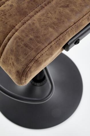 Стул барный HALMAR H88 коричневый/черный