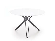 Стол обеденный HALMAR PIXEL белый/черный 120