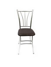 Стул ВВР Трилогия шоколад крокодил/хром, экокожа