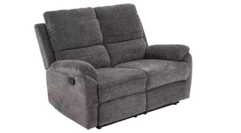 Диван SIGNAL SPENCER 2 Velvet Raven 15 раскладной, серый