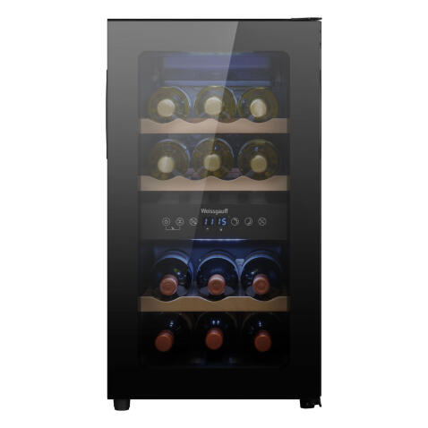 Винный шкаф WEISSGAUFF WWC-16 DualZone Compressor