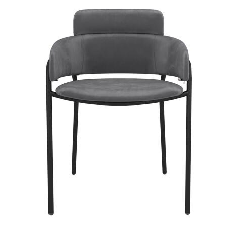 Стул Sheffilton SHT-S143 угольно-серый/черный муар