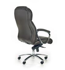 Кресло компьютерное HALMAR FOSTER т. коричневый/хром