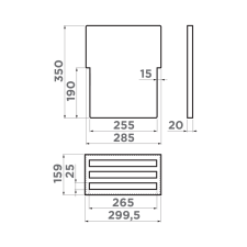 Сушка для посуды Omoikiri DRY-02 LG