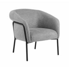 Кресло SIGNAL CLOVER Brego 07 серый/черный