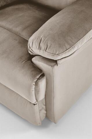 Кресло HALMAR DRAGER раскладное, бежевый