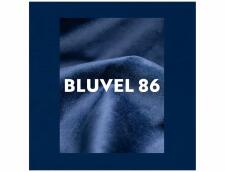 Стул SIGNAL AZALIA Velvet Bluvel 86 темно-синий/черный