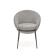 Стул HALMAR K482 серый/черный