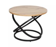 Стол журнальный SIGNAL EOS D дуб артизан/черный