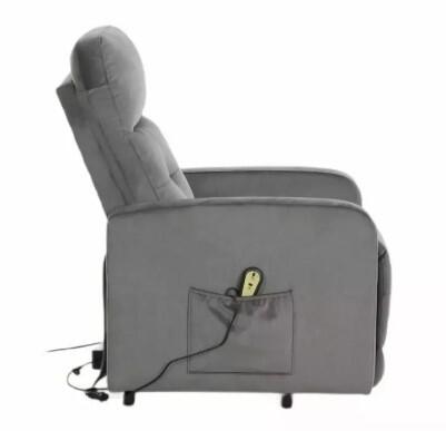 Кресло SIGNAL OTUS II Velvet Bluvel 14 раскладное, темно-серый