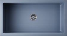Кухонная мойка из керамики Omoikiri Mikura 83-SB Natceramic/smoky blue