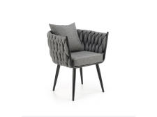 Кресло HALMAR AVATAR серый/черный