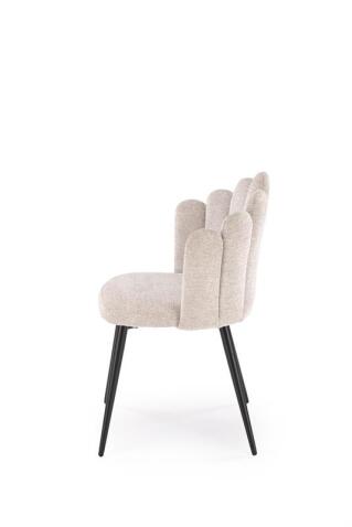 Стул HALMAR K552 бежевый/черный