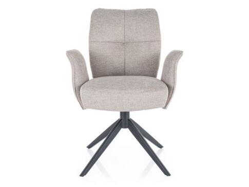 Стул SIGNAL WING Brego 31 светло-бежевый/черный, поворотный