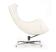 Кресло HALMAR LUXOR белый/хром