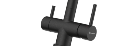 Смеситель для кухни Omoikiri Takamatsu S BL черный