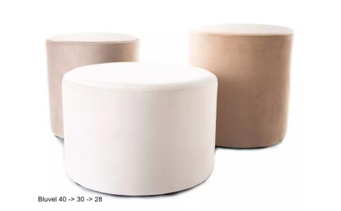 Пуф SIGNAL DOTI A Velvet Bluvel 28 бежевый