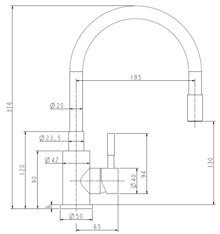 Смеситель ARFEKA BACO satin