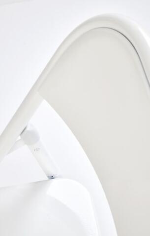 Стул HALMAR K565 белый, складной