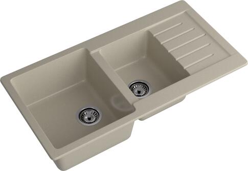 Кухонная мойка GRANFEST PRACTIK P-980KL топаз